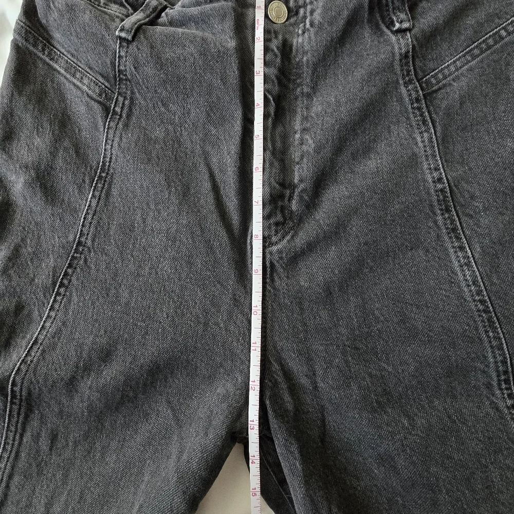 Free People We the Free Florence High Rise Flare Jeans Women 32 Denim Wide Leg - Picture 3 of 16